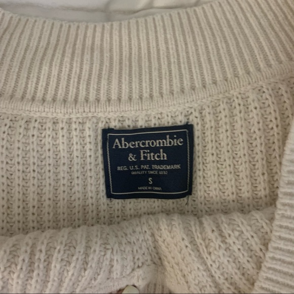 Off the Shoulder Cream Sweater - Picture 2 of 4